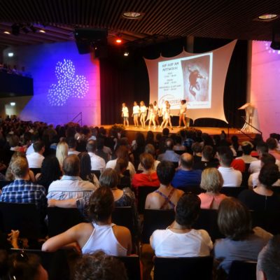 Auditorium Abschlussfeier im gate27 in Winterthur