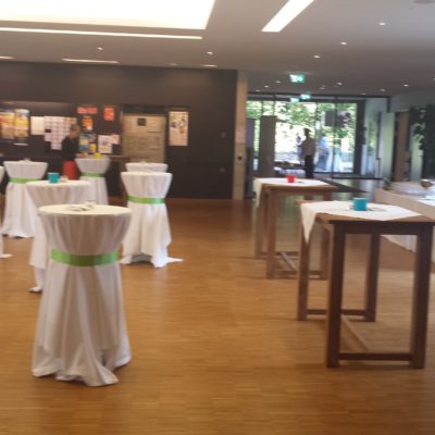 Foyer Apéro Firmenanlass im gate27 in Winterthur
