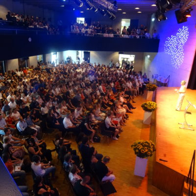 Auditorium Abschlussfeier im gate27 in Winterthur