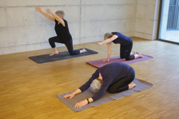 Werbebild Pilates 60+ Kurs im gate27 in Winterthur