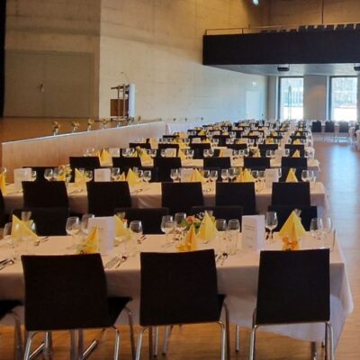Bankett Firmenessen im gate27 in Winterthur