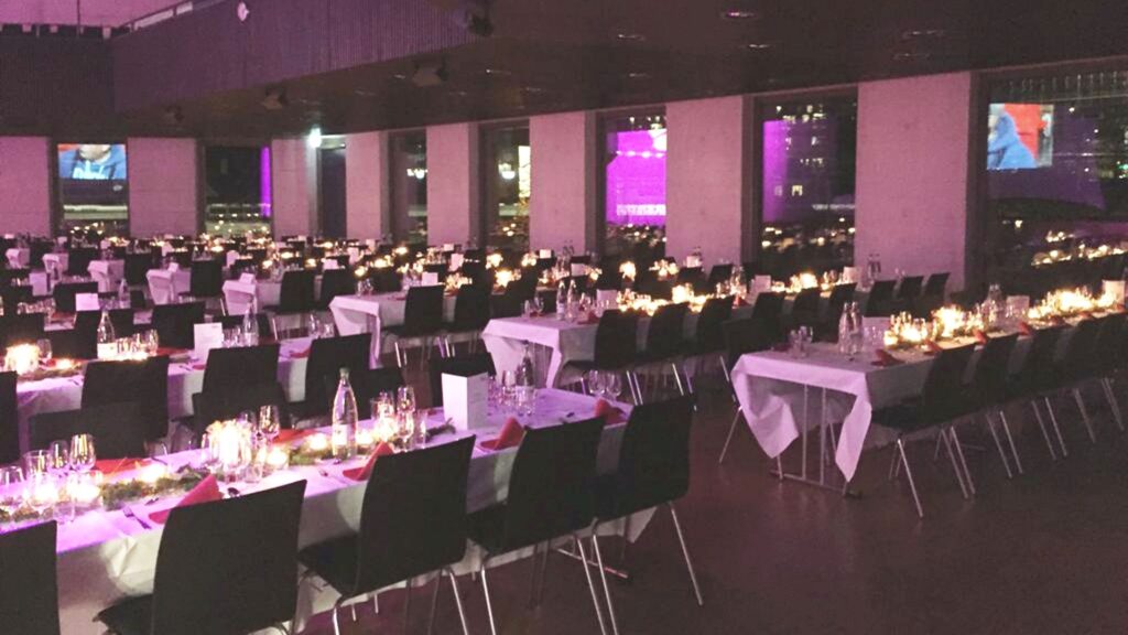 Weihnachtsfeier im gate27 Winterthur mit Gala-Dinner für grosse Teams