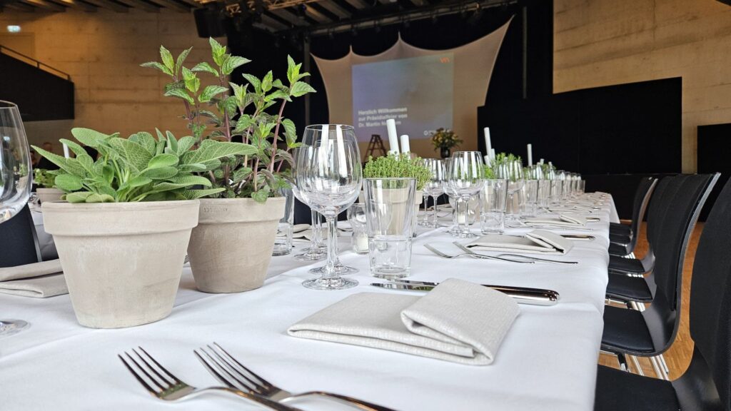 Firmenevent oder Teamessen - alles nach Wunsch umsetzbar in Winterthur im gate27